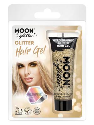 Moon Glitter Holographic Haar Gel Goud Moon Glitter Holographic Haar Gel Goud