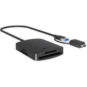 ICY BOX IB-CR302-CU3 geheugenkaartlezer USB 3.2 Gen 1 (3.1 Gen 1) Type-A Zwart ICY BOX IB-CR302-CU3 geheugenkaartlezer USB 3.2 Gen 1 (3.1 Gen 1) Type-A Zwart
