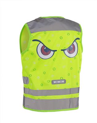 Wowow Reflectievest kids nutty jacket maat s groen