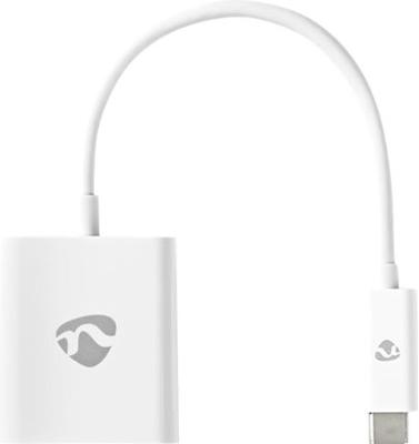 USB-C-Adapterkabel | USB-C Male - HDMI Female | 0,2 m | Wit USB-C-Adapterkabel | USB-C Male - HDMI Female | 0,2 m | Wit