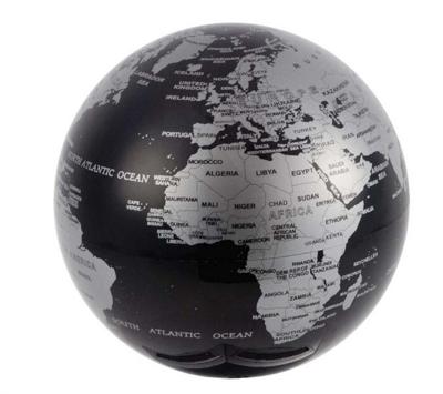 Magisch Draaiende Globe - Zwart