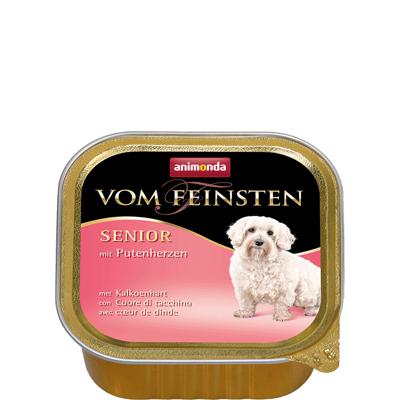 ANIMONDA vom Feinsten Senior Kalkoenharten - natvoer voor honden - 150 g