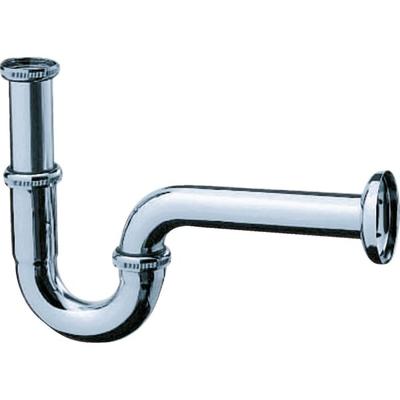 Hansgrohe buissifon 5/4"met muurbuis, chroom