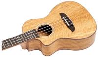 Ortega RUMG-CE-L Horizon Series Left-handed Concert Ukulele Natural linkshandige E/A concert ukelele met gigbag - thumbnail