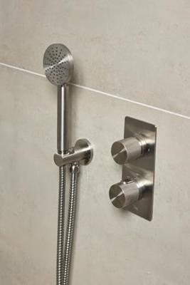 Ben doucheslang metaal 125cm RVS-look Ben doucheslang metaal 125cm RVS-look