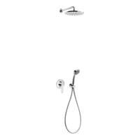 Flat Inbouwd met doucheset FLAT met geintegreerde mengkraan 20418002 Tres - thumbnail