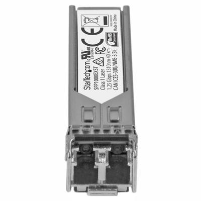 .com Cisco GLC-EX-SMD compatibel SFP - Gigabit glasvezel 1000Base-EX SFP ontvanger module - SM LC - 40 km - 1310nm - SFP (mini-GBIC) transceivermodule (gelijk aan: Cisco GLC-EX-SMD) - GigE