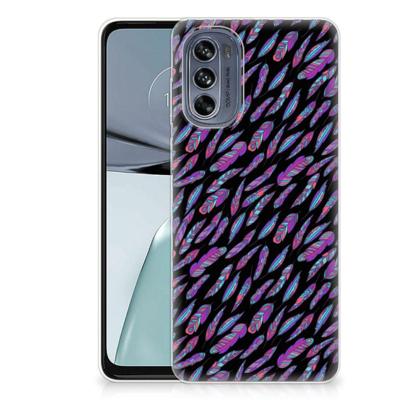Motorola Moto G62 5G | TPU bumper | Feathers Color Motorola Moto G62 5G | TPU bumper | Feathers Color