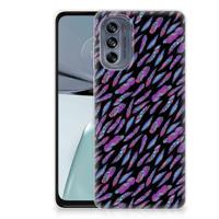 Motorola Moto G62 5G | TPU bumper | Feathers Color - thumbnail