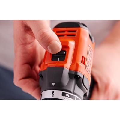Black & Decker BLD682XN-XJ Accu-schroefboormachine 18 V Li-ion Zonder accu, Zonder lader, Incl. koffer