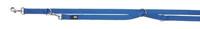 TRIXIE HONDENRIEM PREMIUM DUBBELGESTIKT VERSTELBAAR ROYAL BLAUW 200X1 CM - thumbnail