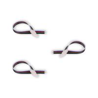 3x RGBW aansluitstuk met kabel 15 cm soldeervrij - thumbnail