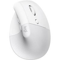 Logitech Lift for Mac Wit Ergonomische Draadloze Muis - thumbnail