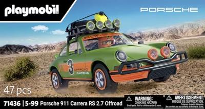 Playset Playmobil Porsche 911 Carrera RS Offroad Edition 47 Onderdelen