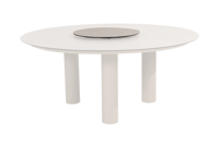 Donato lazy susan 60 cm. Ø met geprint keramiek blad - thumbnail