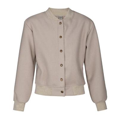 KIEstone winter bomberjas meisjes - zand - Sam