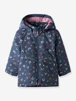 Sweater met capuchon voor meisjes NAME IT indigoblauw - thumbnail