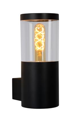 Lucide FEDOR - Wandlamp Binnen/Buiten - 1xE27 - IP44 - Zwart Lucide FEDOR - Wandlamp Binnen/Buiten - 1xE27 - IP44 - Zwart