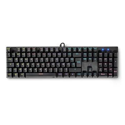 Bedraad Gaming Toetsenbord | USB Type-A | Mechanische Toetsen | LED | AZERTY | Frans | USB Gevoed | Lengte stroomkabel: 1.50 m | Gaming Bedraad Gaming Toetsenbord | USB Type-A | Mechanische Toetsen | LED | AZERTY | Frans | USB Gevoed | Lengte stroomkabel: 1.50 m | Gaming