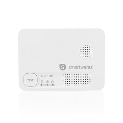 Smartwares FGA-13051 Koolmonoxidemelder Incl. batterij (5 jaar) werkt op batterijen Detectie van Koolmonoxide