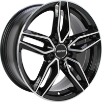 GMP FASTEN Zwart gepolijst - thumbnail