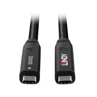 Lindy 43333 USB 3.2 Gen 1 5Gbps 60W USB Type-C 10m - thumbnail