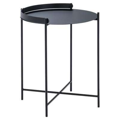 Houe Edge bijzettafel Ø46,5 cm Black