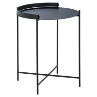 Houe Edge bijzettafel Ø46,5 cm Black - thumbnail