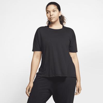 Nike Plus Size sport T-shirt zwart Nike Plus Size sport T-shirt zwart