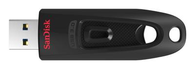SanDisk ultra usb 3.0 32 gb usb-stick (zwart/rood, sdcz48-032g-u46)