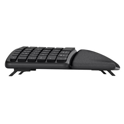 Trust Keyra Ergonomisch toetsenbord Draadloos Zwart Trust Keyra Ergonomisch toetsenbord Draadloos Zwart