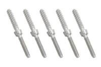 Koppeling met M4 draad voor Carbon buis 6x1mm - 5st - thumbnail