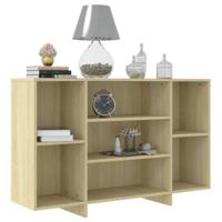 Dressoir 120x30x75 cm spaanplaat sonoma eikenkleurig - thumbnail
