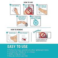 VELCRO® Wit Inhoud: 8 stuk(s) - thumbnail