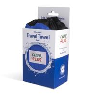 Care Plus Travel Towel Microfibre Reishanddoek Dolomite Blue 40 x 80 - thumbnail