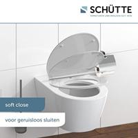 Duroplast WC-bril SLIM GREY met soft-close en quick-release, grijs - thumbnail