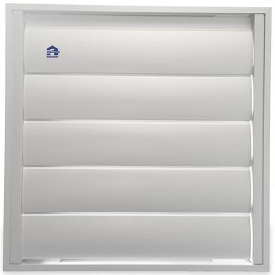 Overdrukrooster 210x210mm - aluminium Overdrukrooster 210x210mm - aluminium