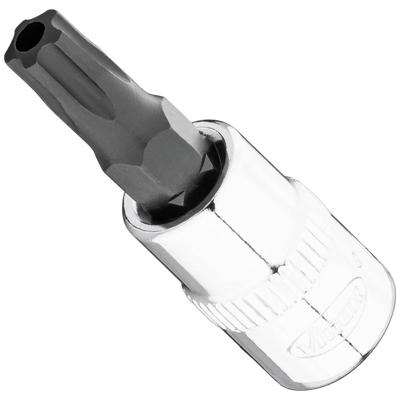 Vigor V7037-IPR30 Binnen-vijfster Schroevendraaierdop Met pinnen 6.3 mm 1/4 T 30 H 1 stuks Vierkant, 1/4 (6,3 mm)