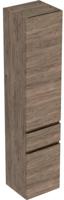 Geberit Renova Plan Hoge Kast 2 Deuren 1 La 39x36x180 cm Noten Hickory - thumbnail