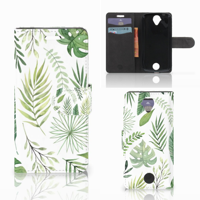 Acer Liquid Z330 Hoesje Leaves - thumbnail