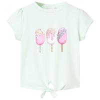 VidaXL Kindershirt 128 lichtmint - thumbnail