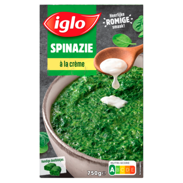 Iglo Spinazie a la creme 750 g bij Jumbo