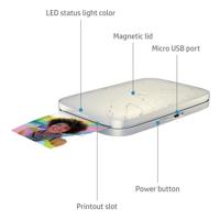 HP Sprocket Select Fotoprinter Printresolutie: 600 x 300 dpi Papierformaat (max.): 58 x 87 mm - thumbnail