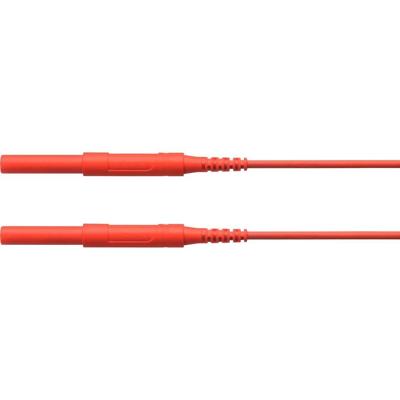 Schützinger HSPL 8568 / AWG16 / 200 / RT Veiligheidsmeetsnoer Stekker 4 mm Stekker 4 mm Rood 1 stuk(s)