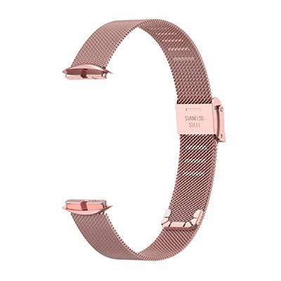 Fitbit Luxe - Milanese bandje met klemsluiting - Rosé goud Fitbit Luxe - Milanese bandje met klemsluiting - Rosé goud