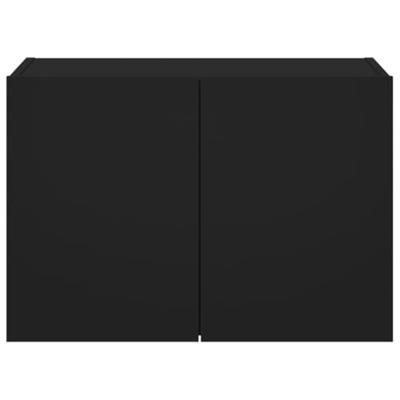 Tv-wandmeubel met LED-verlichting 60x35x41 cm zwart Tv-wandmeubel met LED-verlichting 60x35x41 cm zwart