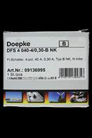 Doepke 09136995 DFS4 040-4/0,30-B NK 4polig 40/0,3A Aardlekschakelaar B 4-polig 40 A 0.3 A 230 V, 400 V - thumbnail