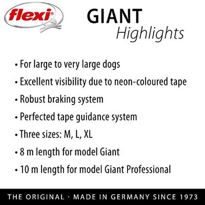 FLEXI ROLLIJN GIANT TAPE NEON ZWART / GEEL - thumbnail