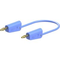 Stäubli 64.1037-07523 // LK-4A-S25 Meetsnoer 75 cm Blauw 1 stuk(s) - thumbnail