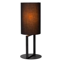 Lucide HERMAN - Tafellamp - Ø 20 cm - 1xE27 - Zwart - thumbnail